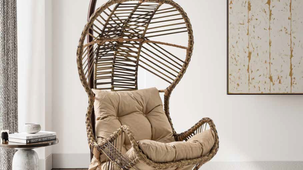 Erdek Tekli Rattan Bahçe Salıncağı